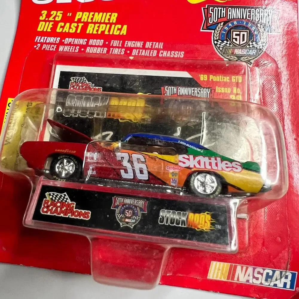 Racing Champions Stock Rods #36 Skittles‎ 1969 Pontiac GTO 1:64 Limited 1/19,998